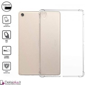Silikoninis-Anti shock dėklas - permatomas (planšetėms Huawei Matepad T10/T10S)
